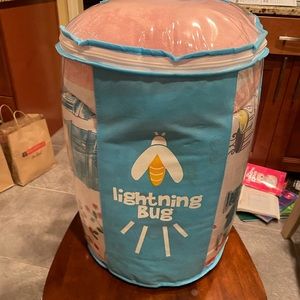 Lighting bug queen size paris comforter set